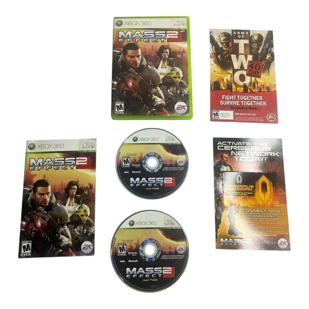 Xbox 360 Resident Evil Bioshock Crysis 3 Walking Dead Video Game Bundle Lot 5